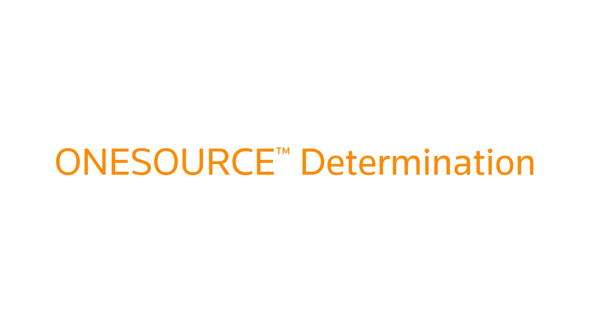 ONESOURCE Indirect Tax